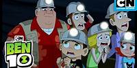 Problèmes Dans La Mine | Ben 10 Français | Cartoon Network