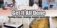 NEW! GET IT ALL DONE | CLEANING & COOKING WITH ME | HOMEMAKING 2024 | Amanda's Daily Home