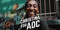 Christina for AOC | Alexandria Ocasio-Cortez