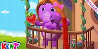 Kent o Elefante | Aprenda cores com Rapunzel 🌈 | Aprenda Frutas 🍓 | Vídeos Infantis