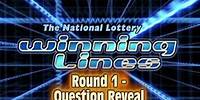 Winning Lines - Round 1 Question Reveal
