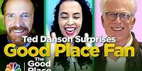 Ted Danson Shocks a Fan with a Surprise Appearance - The Good Place: The Podcast