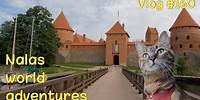 Nala cat explores Trakai castle Vlog #160