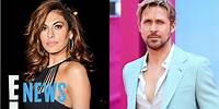 Eva Mendes Reacts to Ryan Gosling KISSING “Babe” Emily Blunt in ‘The Fall Guy’ | E! News