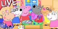 Peppa Pig's Clubhouse - LIVE 🏠 BRAND NEW PEPPA PIG EPISODES ⭐️