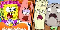 33 Minutos das MAIORES Discussões de Bob Esponja + Pedra, Papel e Tesoura! 💥 | Nickelodeon