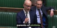 Stephen Kinnock MP questions Minister on contaminated blood compensation for bereaved children