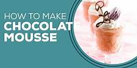 Blast from the Past: Chocolate Mousse Recipe | How to Make Mousse Dessert