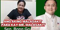 Ang aking buong pusong suporta para kay Mr. Malasakit. | Sen. Bong Go
