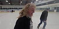 After the car accident - can't play hockey anymore - but can still skate!