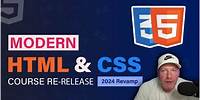 Course Announcement: Modern HTML & CSS 2.0