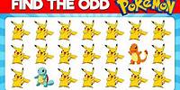 Find the Odd One Out: POKEMON edition