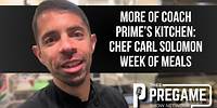 MORE of Coach Prime’s Kitchen - Chef Carl Solomon Week’s Worth of Meals at Colorado