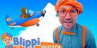 Blippi besucht ein Luftfahrtmuseum | Blippi Deutsch - | Abenteuer und Videos für Kinder