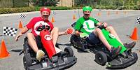 Mario Kart in Real Life!!! Winner Gets $10,000! featuring Homeless Dave!!