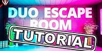 Fortnite Duo Escape Room 6.0 Tutorial! Code: 1424-0131-8185