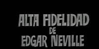 Estudio 1 - Alta fidelidad de Edgar Neville 1975