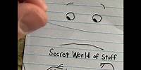 Secret World of Stuff - Lined Paper Scribbles