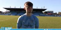 Post Match Interview I Noah Stewart I Ballymena United 4-0 Newry City