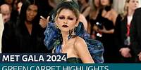 Antlers, crisp packets and frozen bags: Met Gala 2024's most memorable moments | ITV News