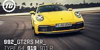 Chris Harris drives... Best of Porsche: GT2 RS, 992, 911 R, 919, Type 64 | Top Gear