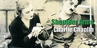 Charlie Chaplin, Wounded Soldier - Clip from "Shoulder Arms" (1918) with Edna Purviance