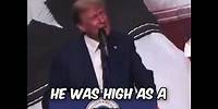 Donald Trump Makes Hilarious Joke About Wobbly Podium