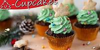 Tannenbaum Cupcake für Weihnachten - Oh du leckere! - Adveniat Adventskalender Tür 18