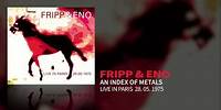 Fripp & Eno - An Index Of Metals (Live In Paris 28.05.1975)