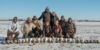 Insane Goose Hunt in The Snow with the Next Generation of Hunters!!