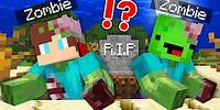 JJ and Mikey SURVIVE The ZOMBIE APOCALYPSE in Minecraft - Maizen