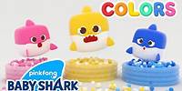 [🎨NEW] Colorful Cube Sharks Doo Doo Doo | Baby Shark Toy Song | Baby Shark Official