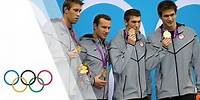 Michael Phelps' Final London 2012 Race - Men's 4 x 100m Medley | London 2012 Olympic Games