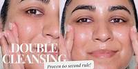 The 60-Second Double Cleansing That's Giving Everyone Flawless Skin!