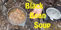 Black Bean Soup - Keto Edition