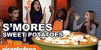 S’mores Mashed Sweet Potatoes w/ Johnny Orlando & Lauren Orlando | Nick