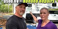 Used Older RV's ALWAYS Need Repairs / 2015 Lance 1172 Truck Camper Repairs