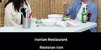 An Iranian woman tells you about steamed Korean Iranian restaurants#Iran #korean