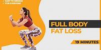 19 Mins - Full Body Fat Loss | Shilpa Shetty | Fitness with Bollywood Diva | Fitness