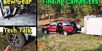Road Trip to the Black Hills - Cargo trailer camping