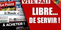 L’état PITOYABLE des médias en France ! (non exhaustif)