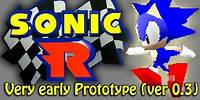 SONIC R - very early ver 0.3 prototype