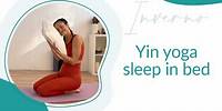 Sequenza Yin yoga sleep in bed | Michela Coppa