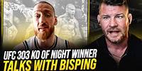 BISPING interviews JOE PYFER: Wants Paul Craig NEXT! UFC 303 Knockout Of The Night