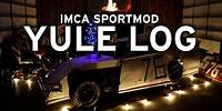 🔥 Relaxing Yule Log (1 hour) with Fireplace, Music, and an IMCA SportMod Dirt Modified Race Car 🏁🏎️