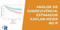 Estimador Kaplan-Meier e curva de sobrevivência no R