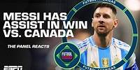 Rating Lionel Messi’s performance in Argentina’s win vs. Canada | Futbol Americas