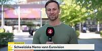 Eurovision-vinnaren tappade pokalen: ”I didn’t only Break the code … | Nyhetsmorgon | TV4 & TV4 Play