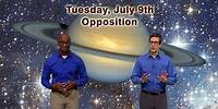 Saturn at Opposition! | 1 Minute Version | Star Gazers
