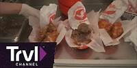 Andrew Zimmern Visits Federal Donuts | Bizarre Foods with Andrew Zimmern | Travel Channel